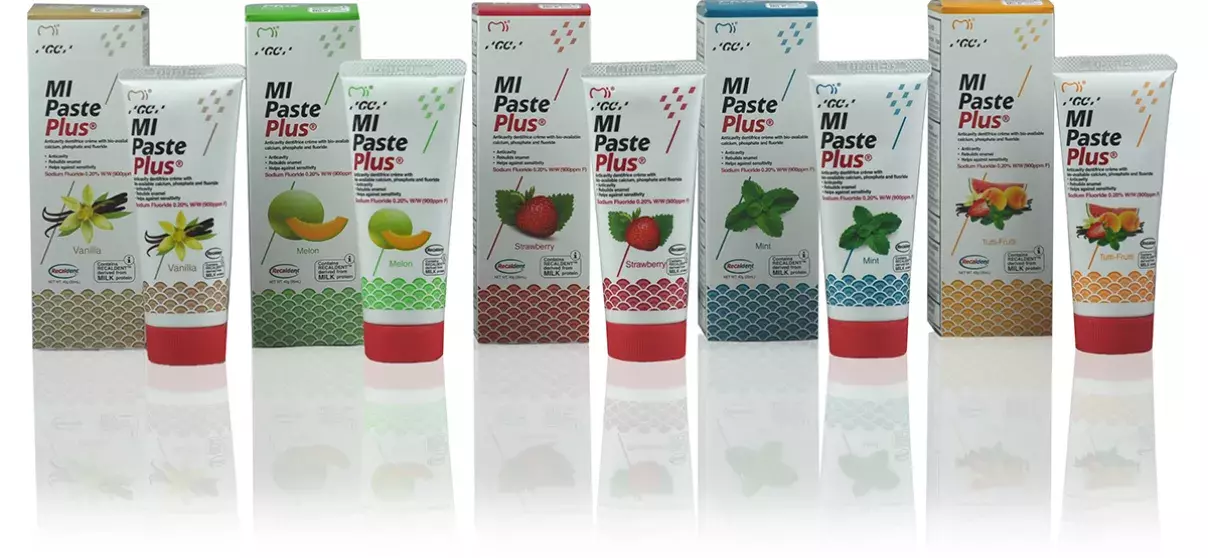 MI Paste Plus Tooth Topical 0.2% Sodium Fluoride Strawberry 10/Bx thumbnail 14