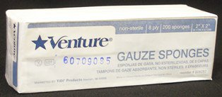 -Sponge Gauze 2X2 12-Ply Non-Sterile (8000) product image