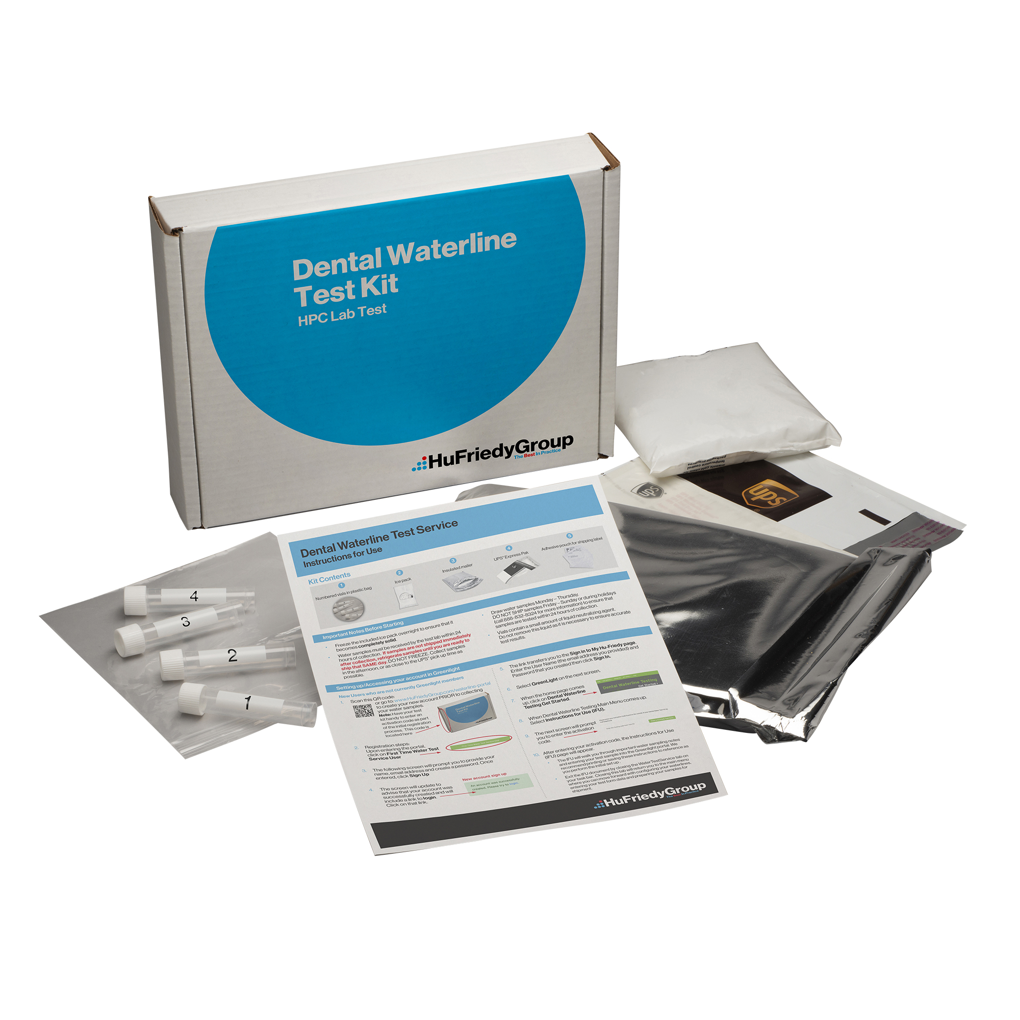 Hu-Friedy Waterline Test Water Test Kit Ea image