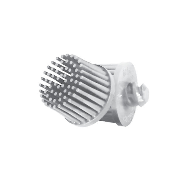 Sunburst 1" Ezloc White 120 Grit (A/O) (10) - Sunburst 1" Ezloc White 120 Grit (A/O) (10) - Image 1