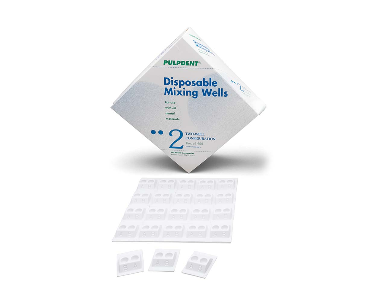 Disposable Mixing Wells, 2-Well, 480/Pk, MW-2 thumbnail 12