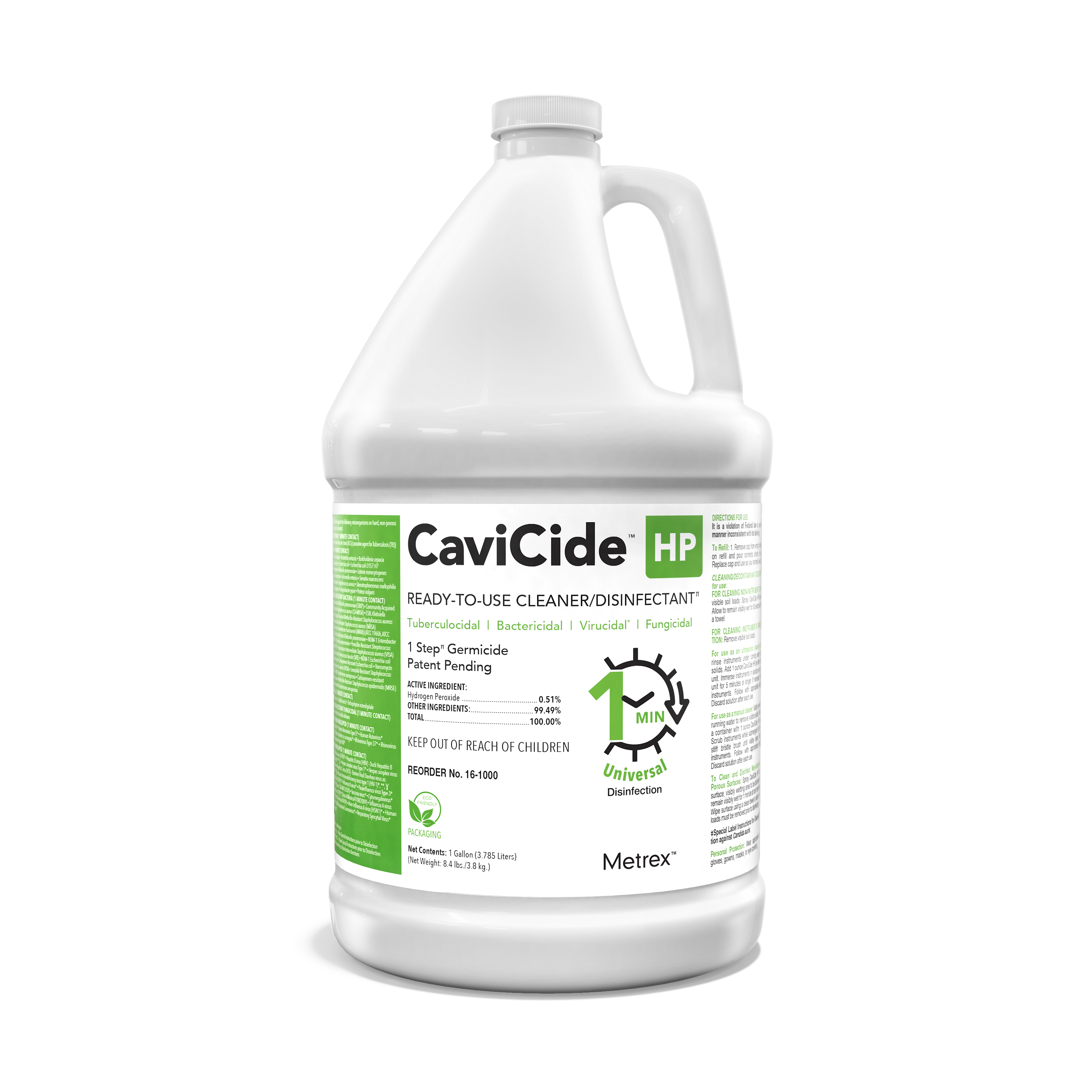 CaviCide HP Surface Liquid Cleaner & Disinfectant Bottle 1 Gallon Ea product image