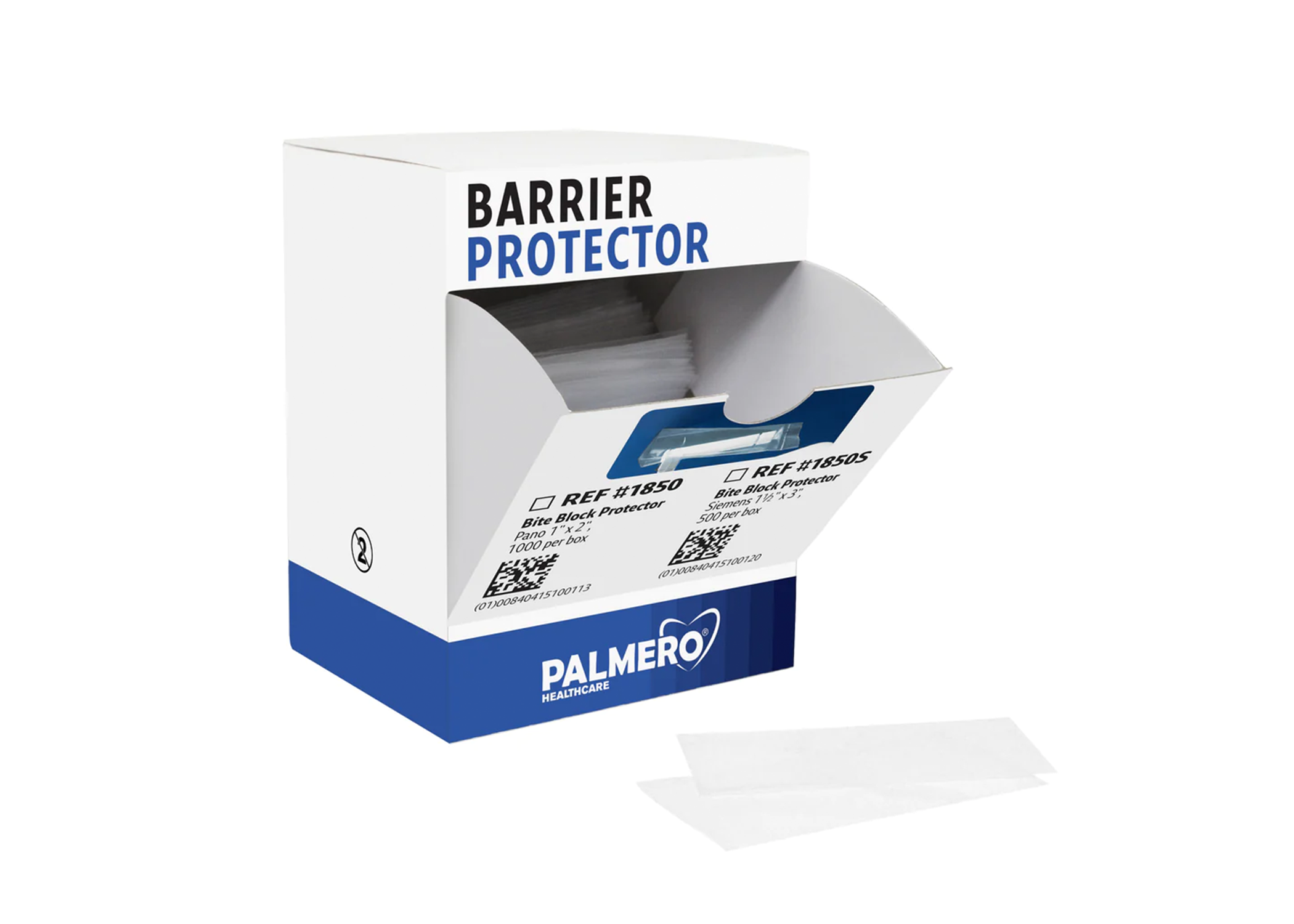 Bite Block Protector for Siemens Machine, 1.5" x 3", Clear, 500/Pk, 1850S thumbnail 14