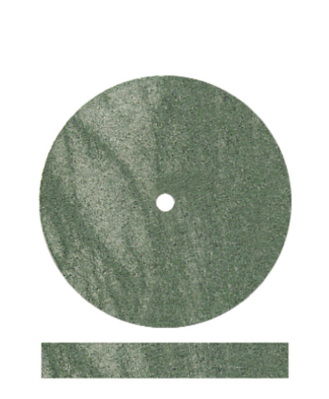 Rubber Wheels Classic Polishers Green 100/Bx thumbnail 5