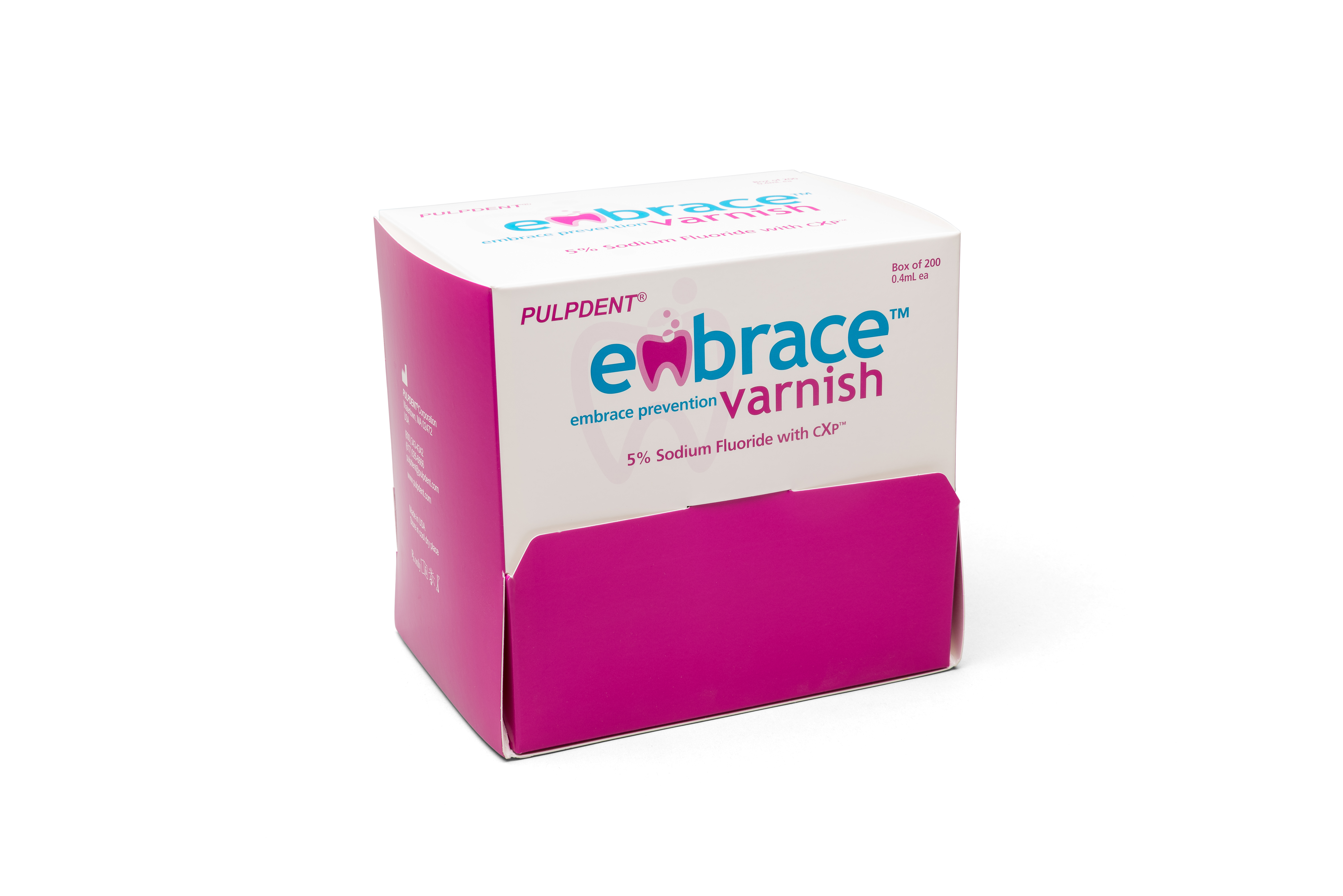 Embrace Varnish, Unit Dose with Applicator Brush, 0.4 ml, 200/Pk, FV200 thumbnail 13