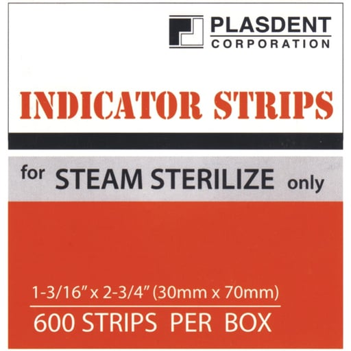 Plasdent - Indicator Strips (600Pcs/Bx) 1-3/16"X2-3/4", Steam, IDS30-70 thumbnail 5