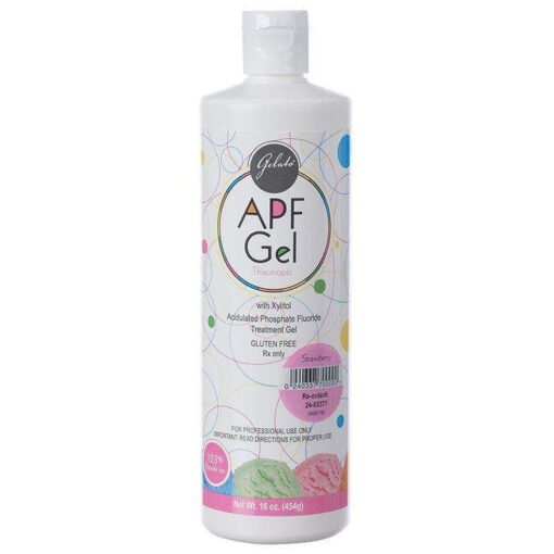 Gelato 60 Second Fluoride Gel 1.23% APF Strawberry 16oz/Bt thumbnail 11