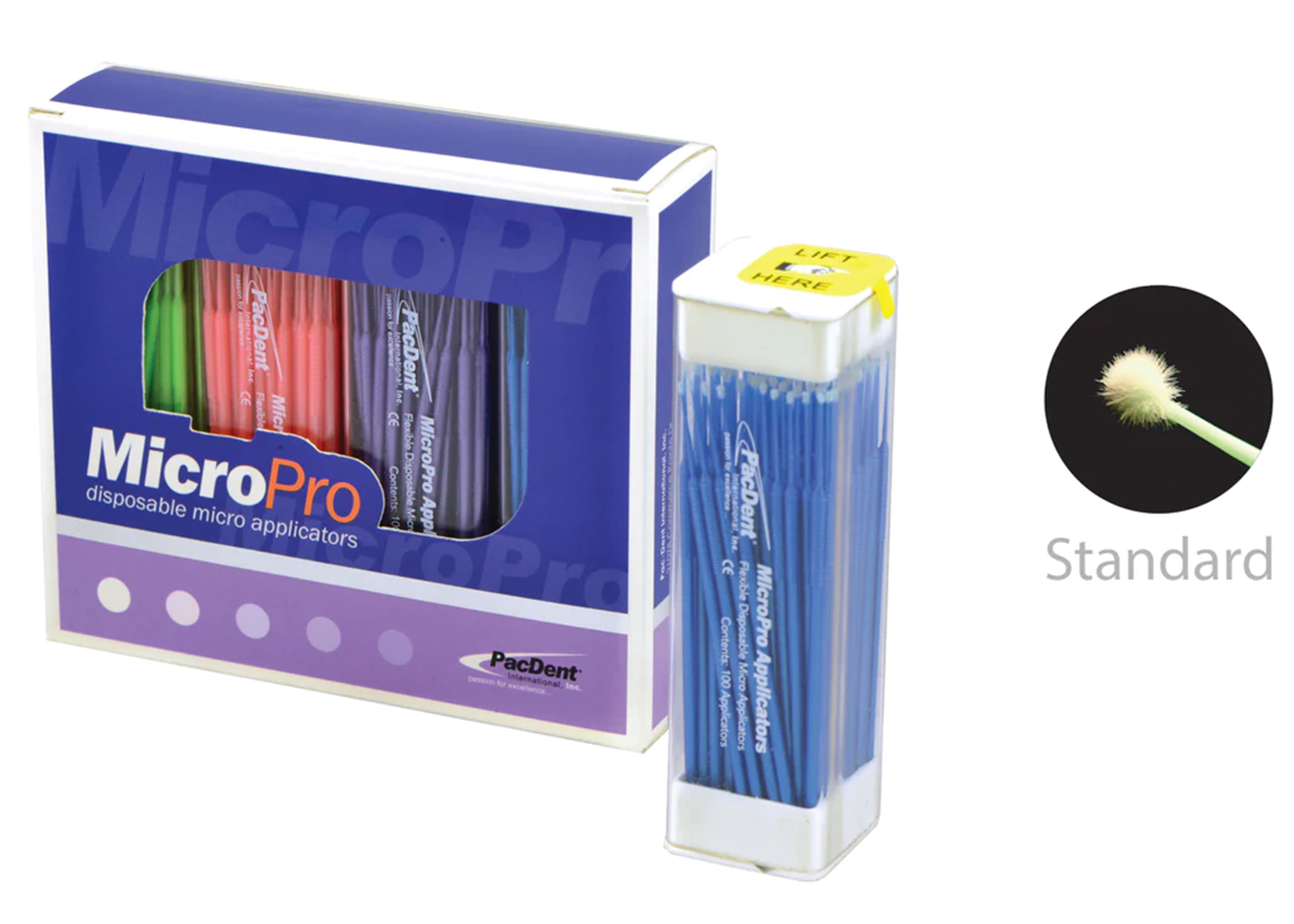 MicroPro Micro Applicator Ultra Fine Purple 400/Pk thumbnail 5