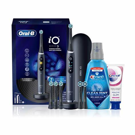 Crest Oral-B iO Whitening & Gum Health Electric Toothbrush Bundle 3/Ca thumbnail 4