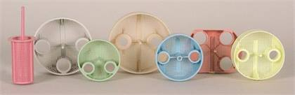 Dispos-A-Screen Disposable Vacuum Traps, Plastic, 1 7/8", Green, 25/Pk, 51Z123S thumbnail 12