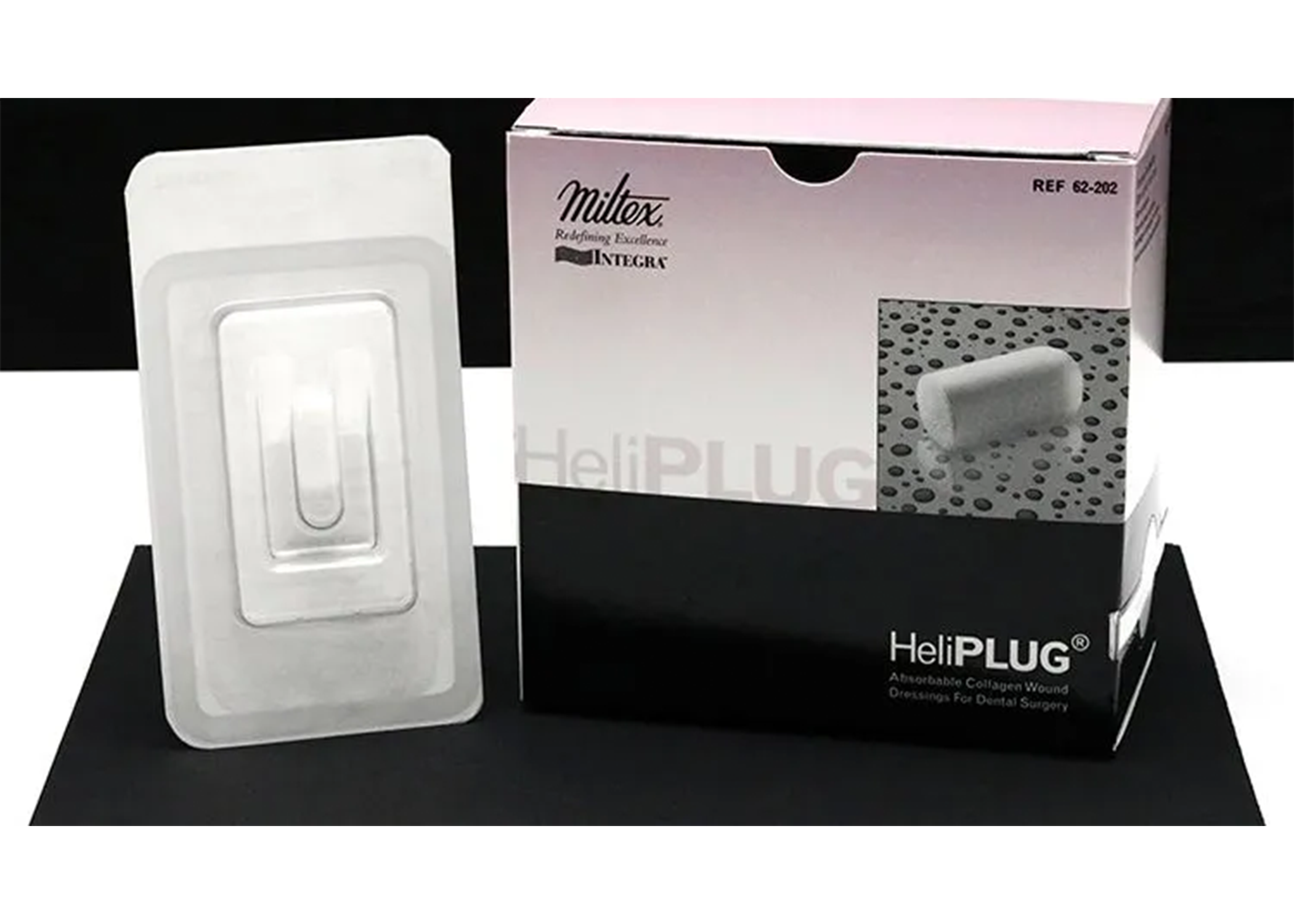 HeliPlug Collagen Wound Dressing 3/8"X3/4"(10) - HeliPlug Collagen Wound Dressing 3/8"X3/4"(10) - Image 1