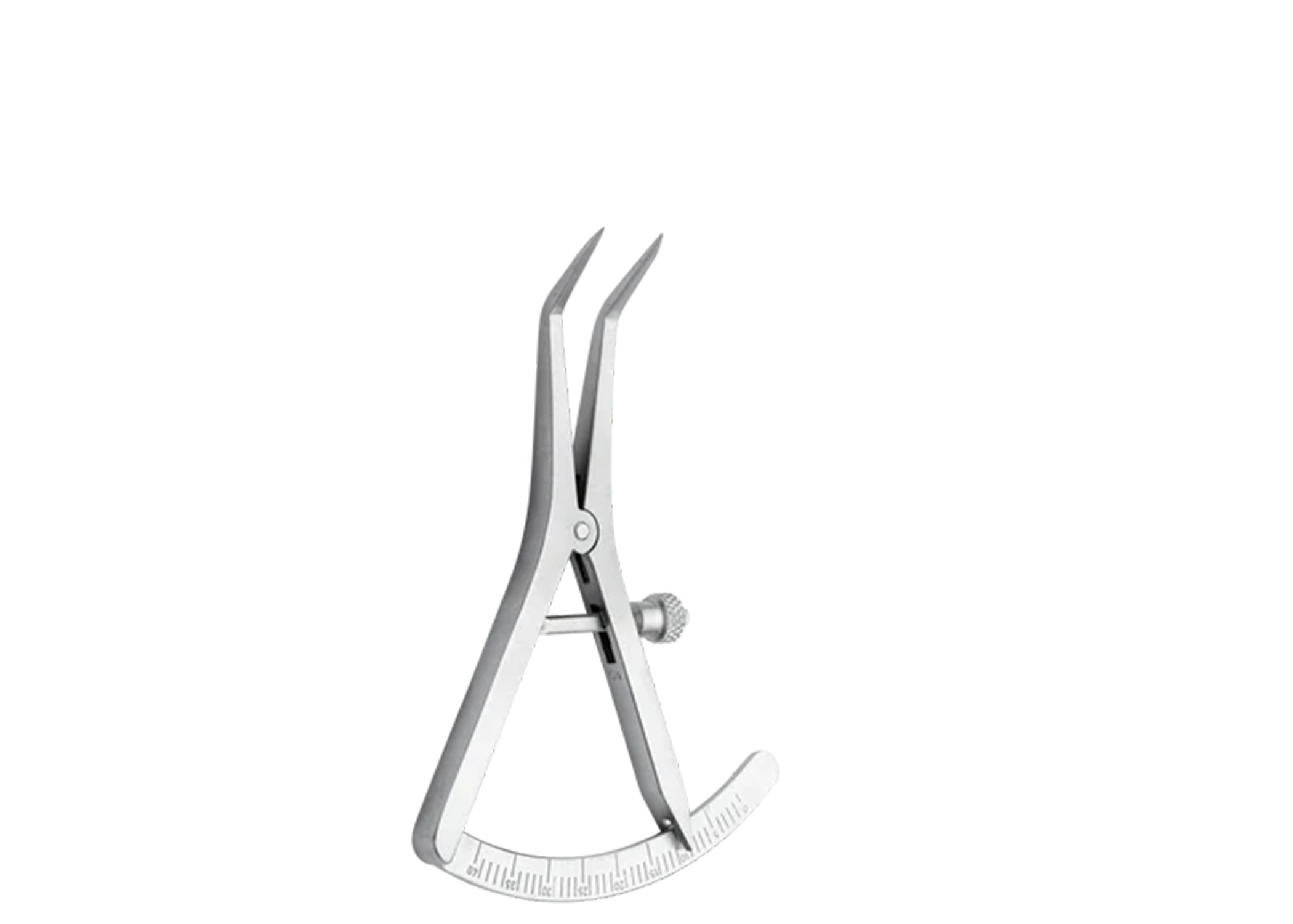 Castroviejo Measuring Caliper 9cm Angled image