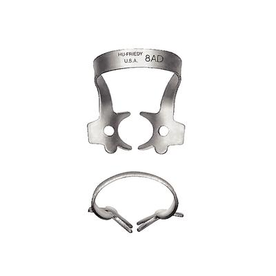 Rubber Dam Clamp, # 8AD, Molars, Satin Steel, 1/Pk, RDCM8AD thumbnail 13