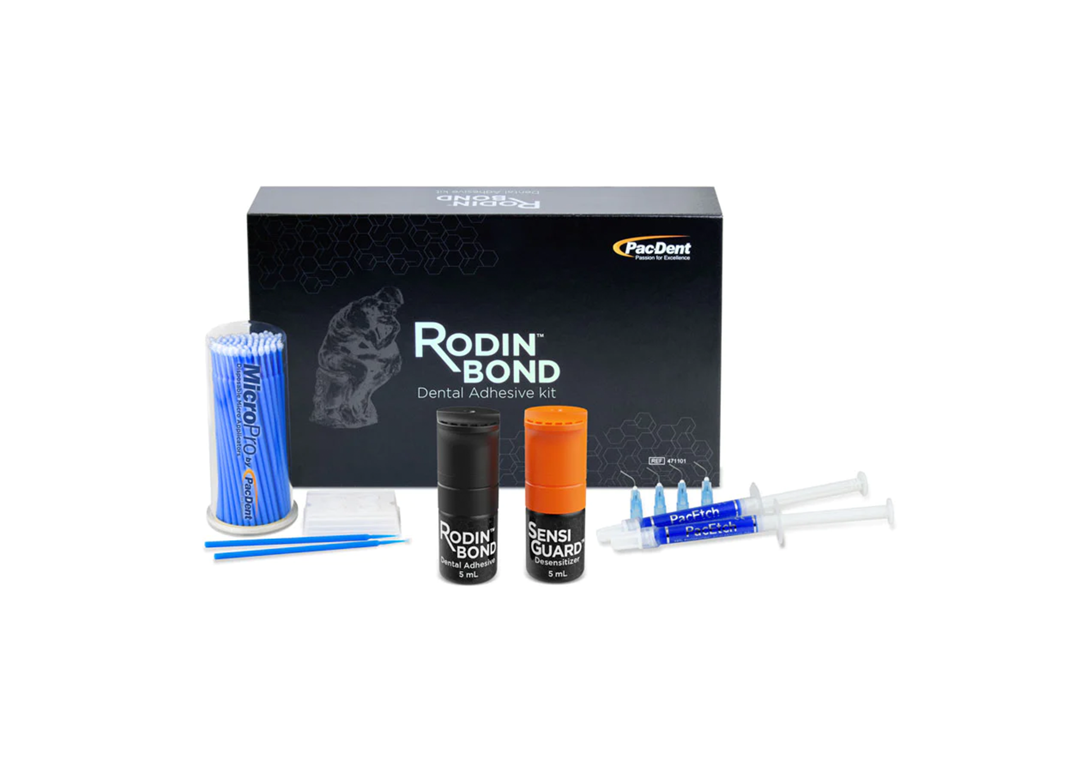 Rodin Bond Dental Adhesive Light Cure / Dual Cure / Self Cure Bottle Kit Ea thumbnail 7