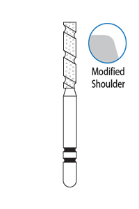 Two Striper TS2000 Spiral Cut Diamond Burs, FG, KR Cylinder, 2013.8KR, 1.6 mm, Coarse, Green, 5/Pk, 2000139 thumbnail 9