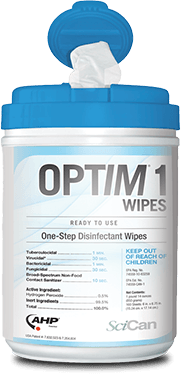 Optim 1 Surface Wipe Cleaner & Disinfectant Large Canister 160/Cn thumbnail 14