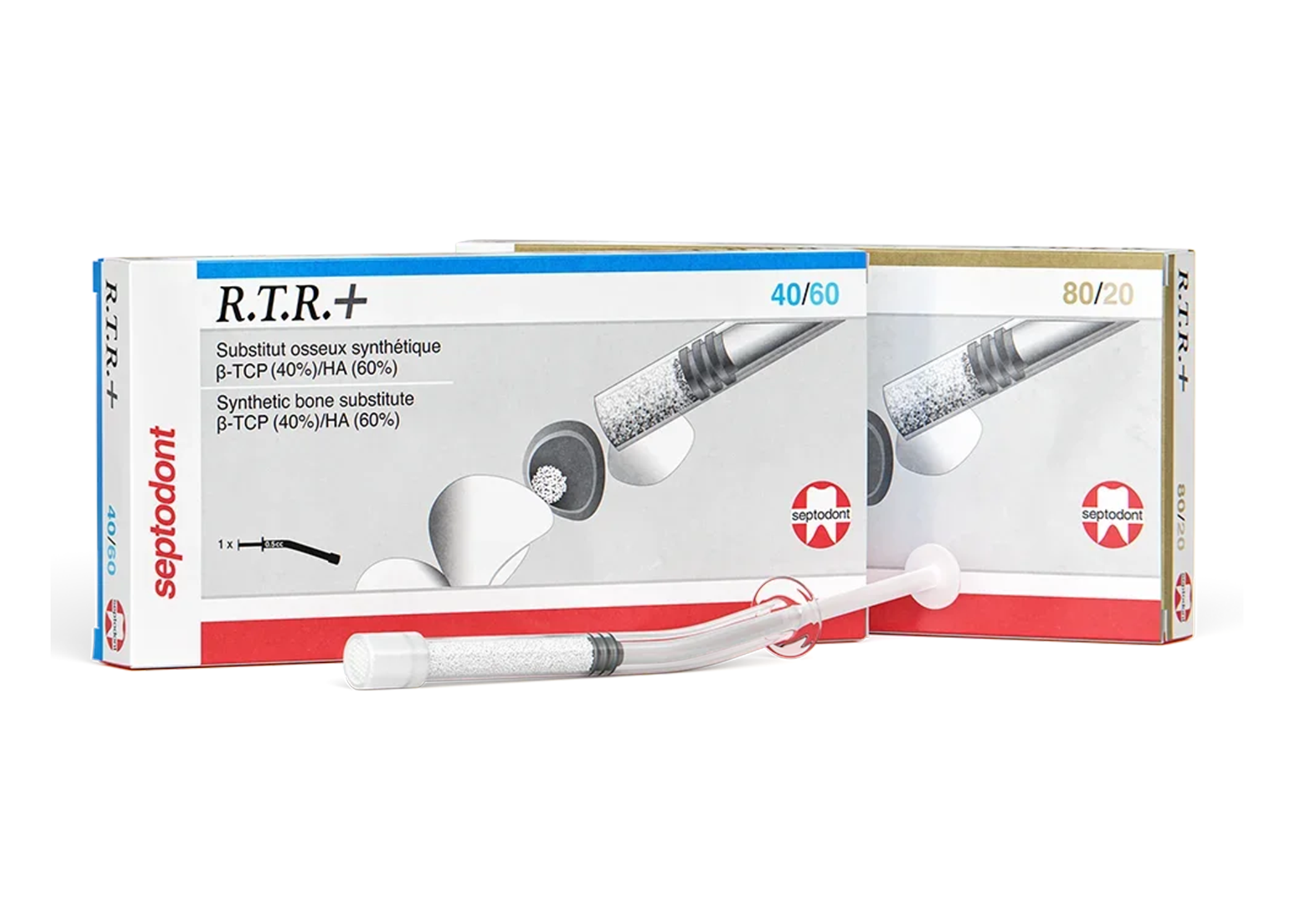 R.T.R. Synthetic Bone 80% B-TCP & 20% HA 0.5cc Syr product image