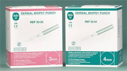 Keyes Disposable Biopsy Punches, Sterile, Assorted, 50/Pk thumbnail 5