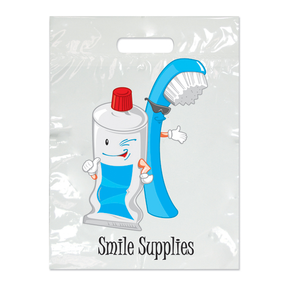 Full Color Bags Smile Supplies 9 in x 13 in 250/Pk product image