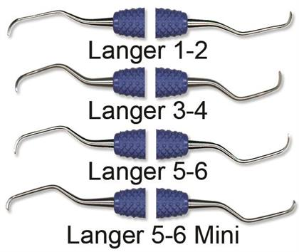 Universal Curette Langer Double End Size 5/6 Universal Resin Stainless Steel Ea thumbnail 6