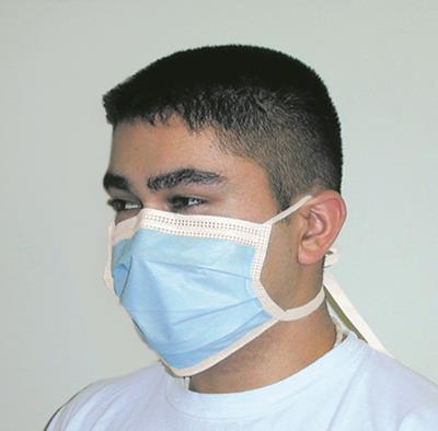 Tie-On Surgical Mask Blue 50/Bx thumbnail 13
