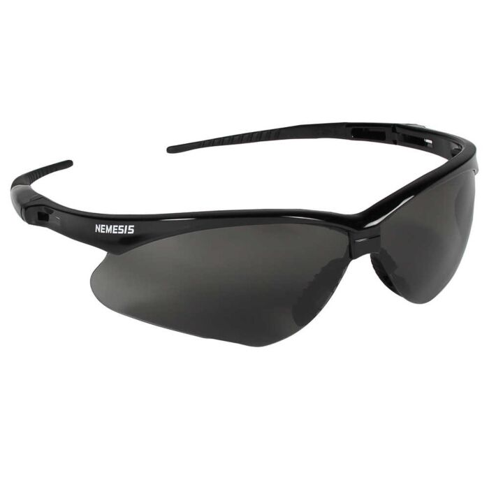 KC Nemesis Safety Eyewear Smoke AF Lens Blk Frame thumbnail 2