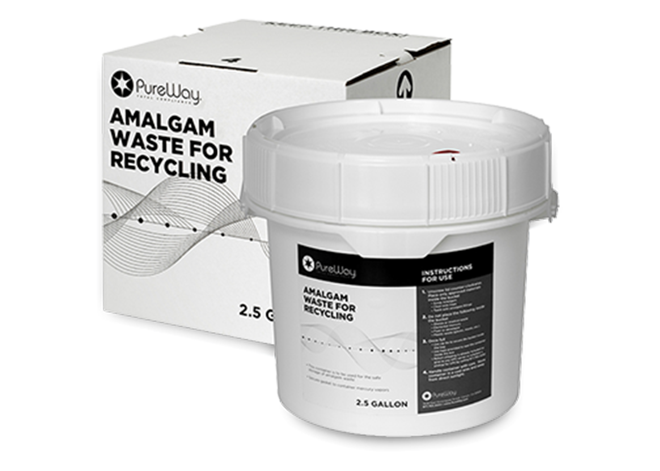 Mail Back Bucket 2.5gal Polypropylene Ea thumbnail 6