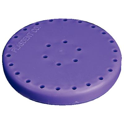 Magnetic Bur Block, 28-Hole, Large Round, Neon Purple, 1/Pk, 400BLS-10N thumbnail 3