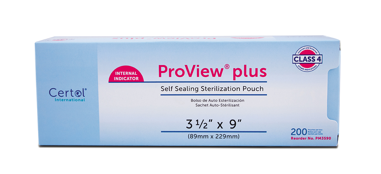 Proview Sterilization Pouch 3.5 in x 9 in 200/Bx thumbnail 8