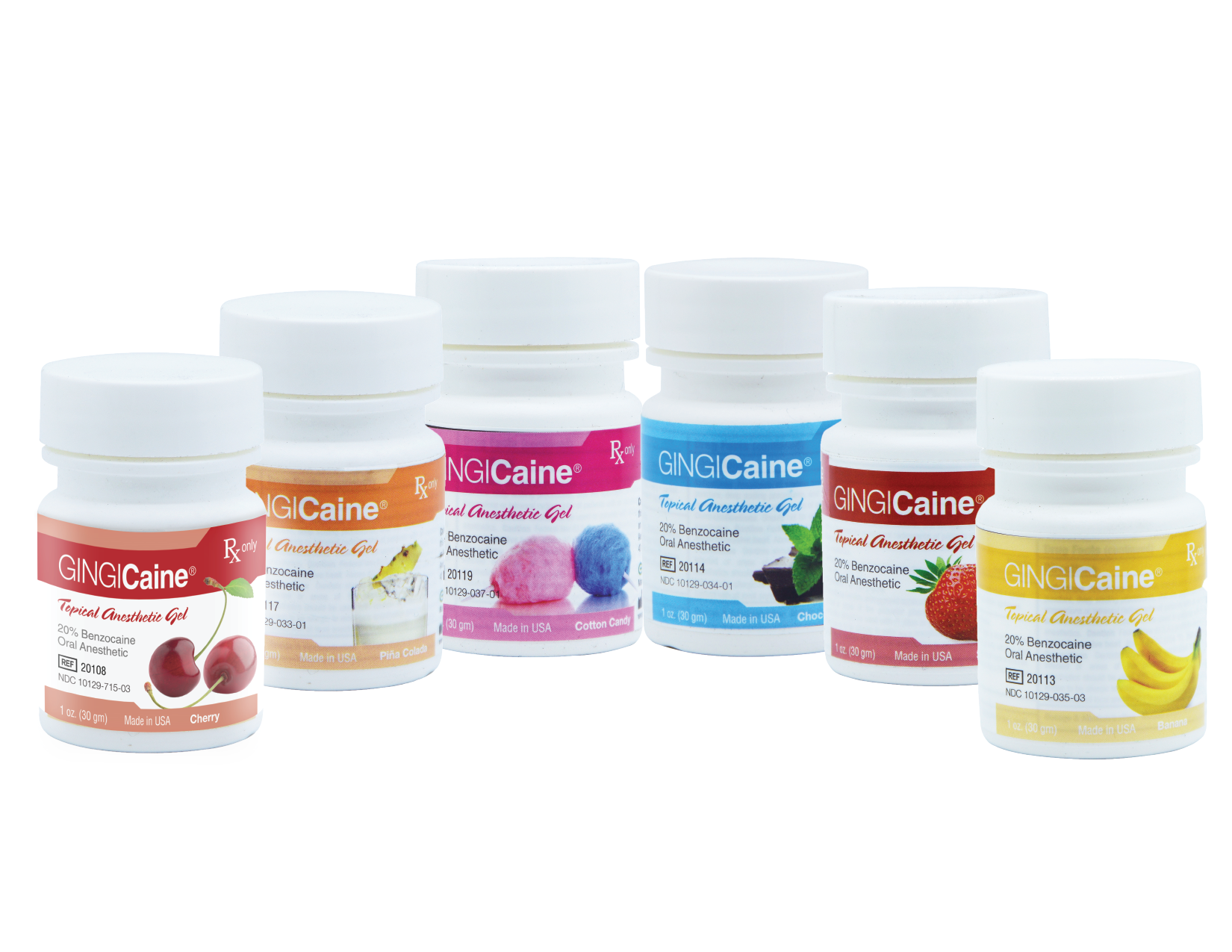 Gingi-Pak, Gingicaine Topical Gel, Variety, 1/oz, 6/Pk, 20111 thumbnail 11