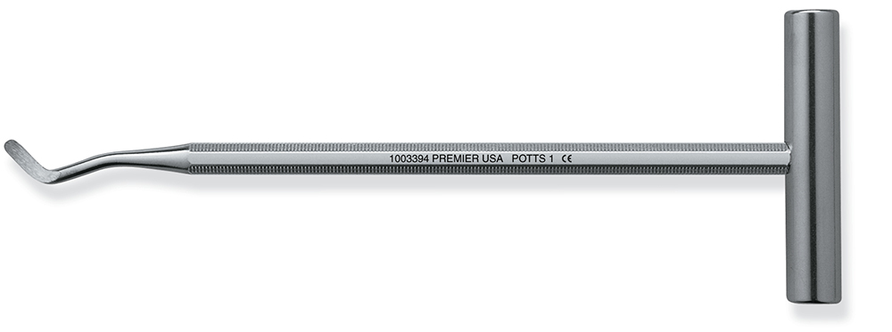 Elevator, Potts, Single-End, T-Bar Handle, # 1, 1/Pk, 1003394 thumbnail 7