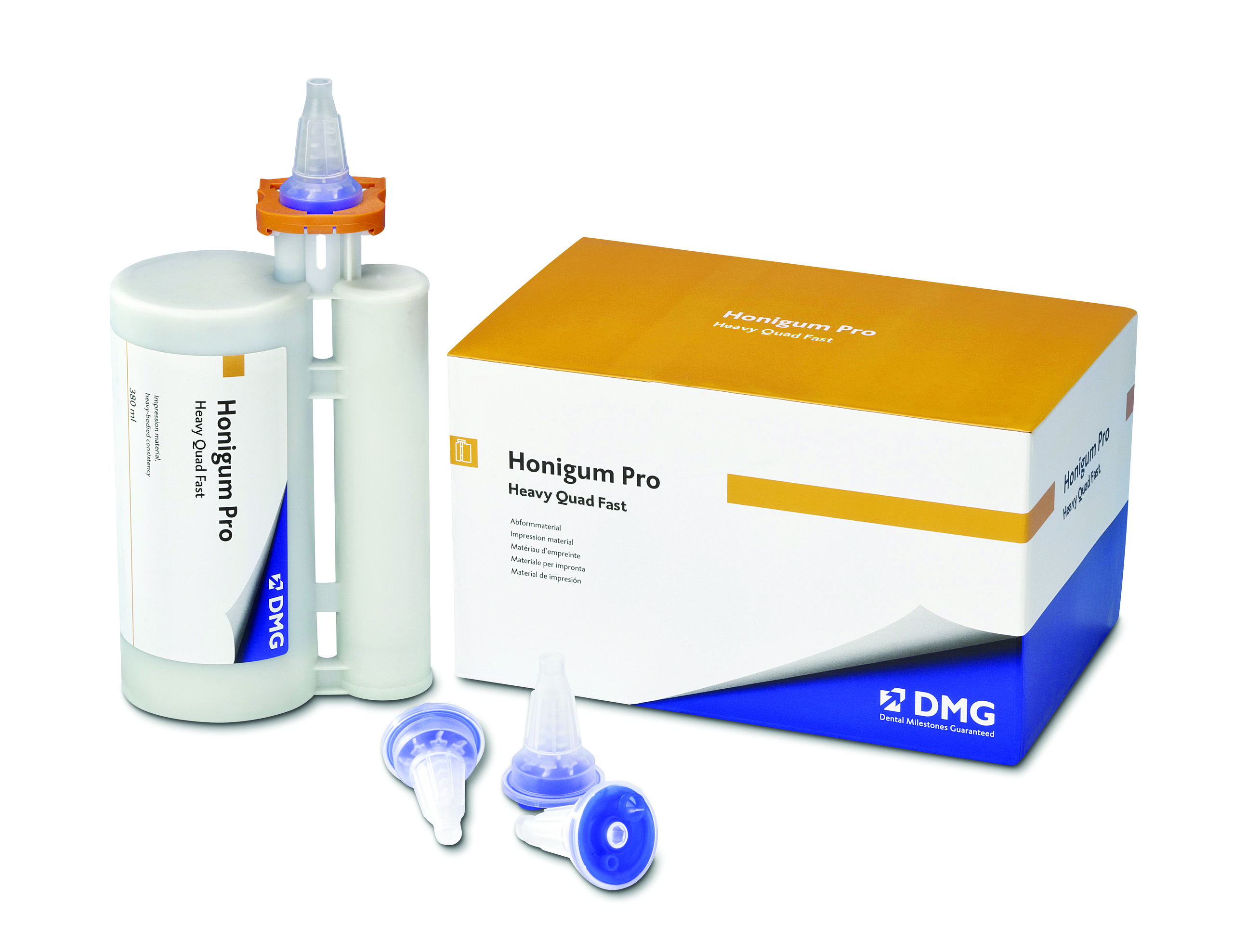 Honigum MixStar VPS Impression Material, Cartridge Pack, Heavy Body, Quad Fast Set, 380 ml, Honey, Teal, 1/Pk, 999638 thumbnail 14