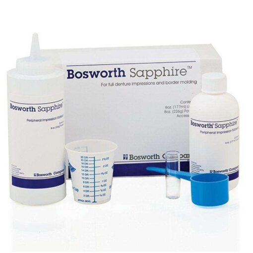 Sapphire Custom Tray Material Acrylic Peripheral Impression Blue Ea thumbnail 3