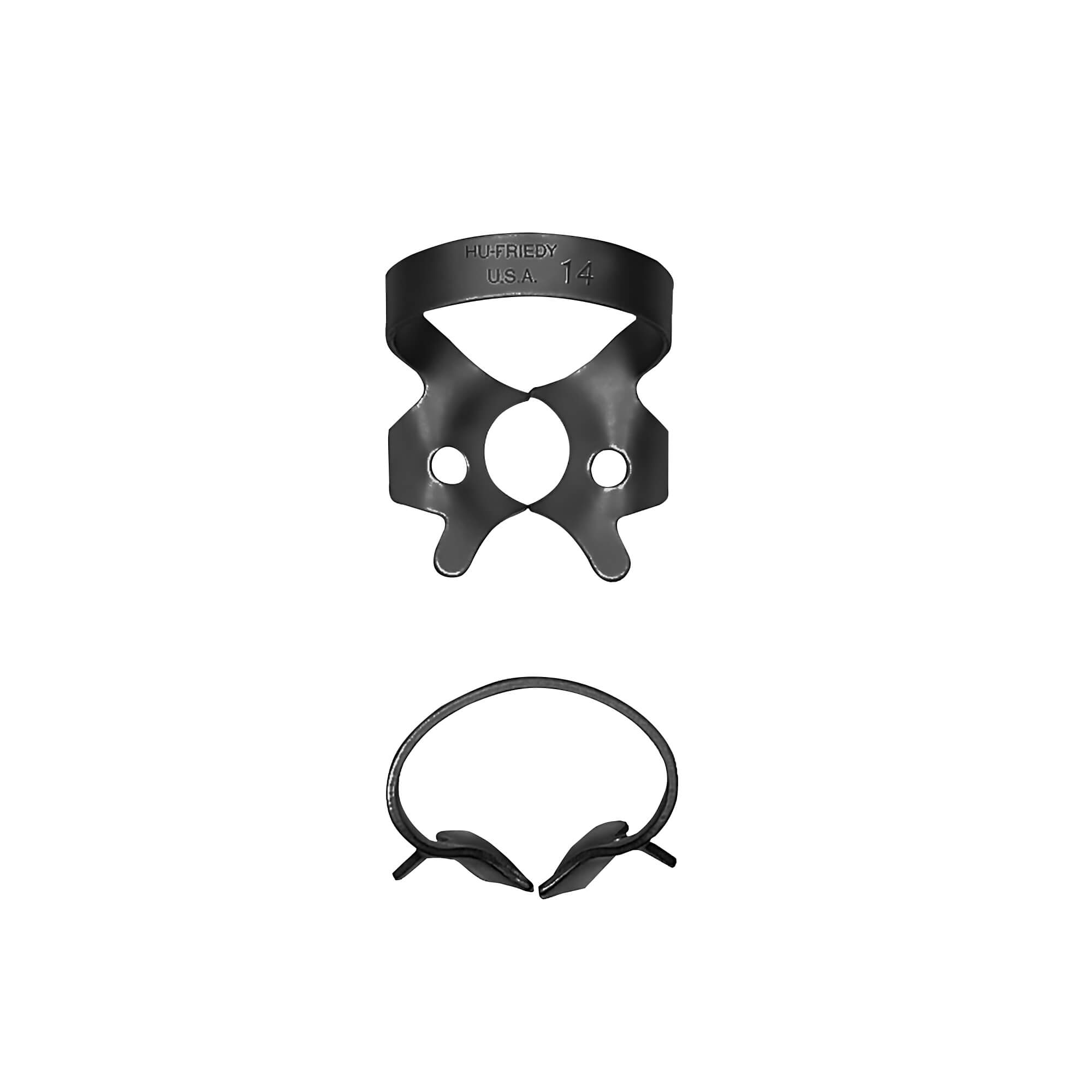 Black Line Rubber Dam Clamp Winged Size 14 Ea thumbnail 9