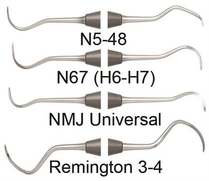 Relyant Curette Remington Double End Size 3/4 #6 Handle Stainless Steel Ea thumbnail 5