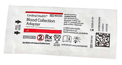 Blood Collection Adaptor Male Luer Lock (200) product image