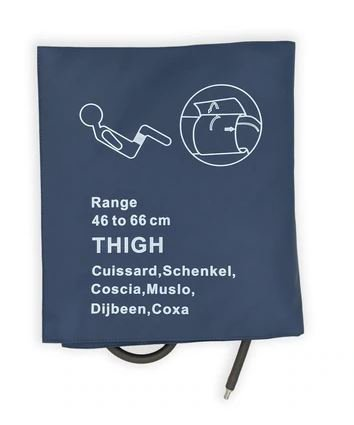 NIBP Cuff, Thigh Adult, 42-54cm w/EDAN Logo product image