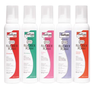 -Topex Orange 60 Second APF 1.23% Foam 4.4oz - -Topex Orange 60 Second APF 1.23% Foam 4.4oz - Image 1