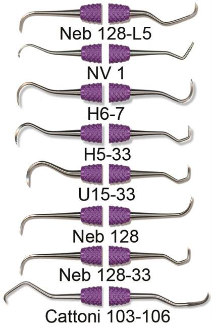 Cruise Line Sickle Scaler, Double-Ended, H6/7, Anterior, Purple, 1/Pk, R110 thumbnail 15