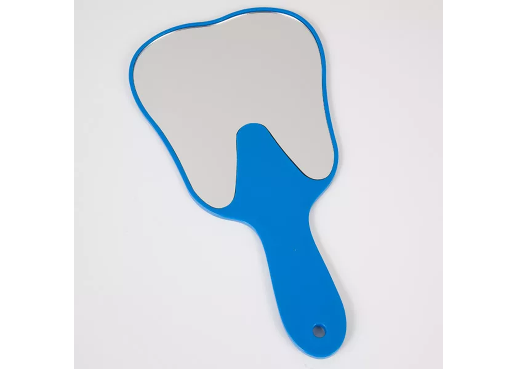 Tooth Shaped Patient Mirror, Blue product image