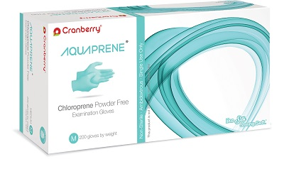 AquaPrene Chloroprene Exam Gloves, Powder-Free, Extra Large, 200/Box, CR3029 thumbnail 14