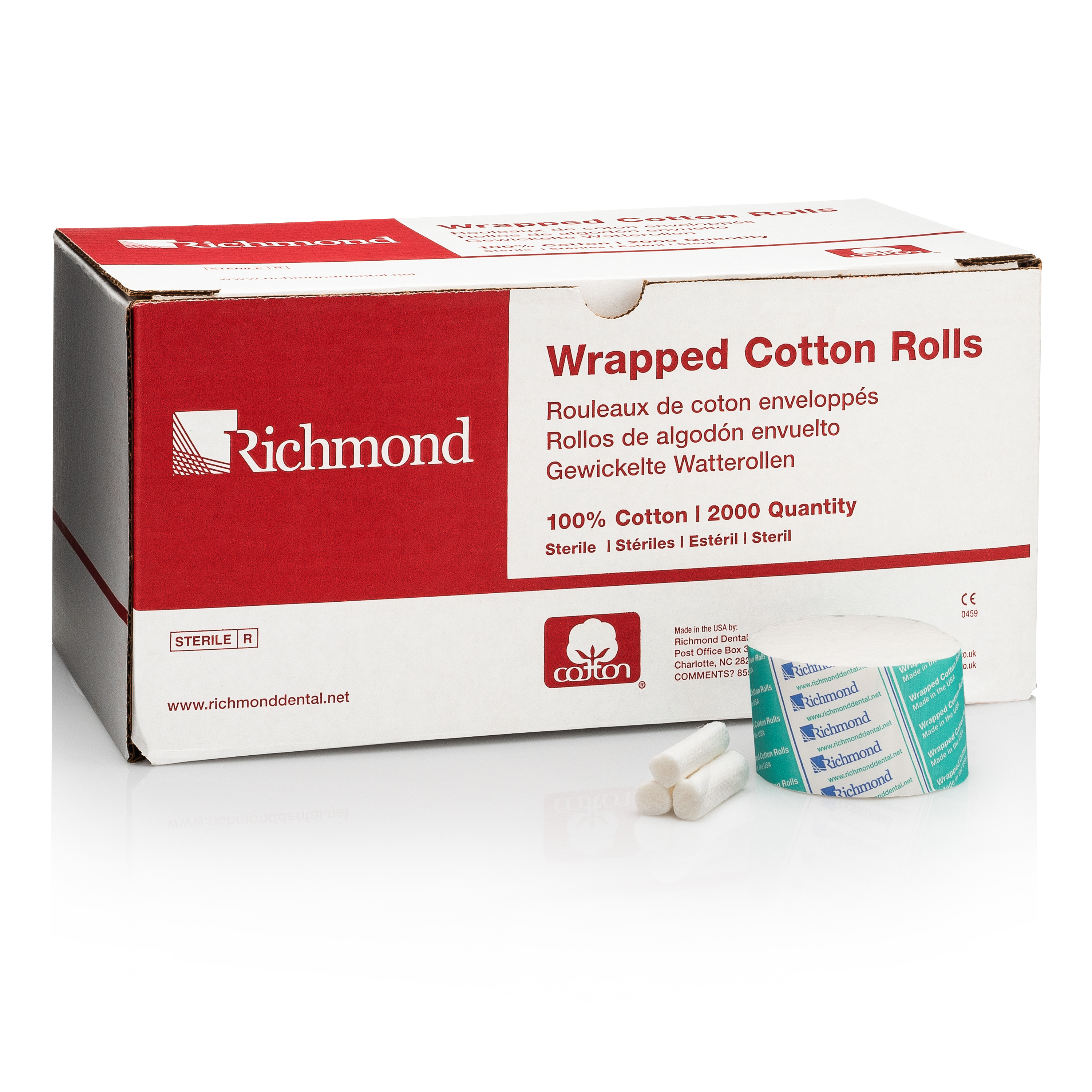 Wrapped Cotton Roll 1.5 in Sterile 2000/Bx thumbnail 3