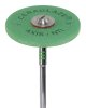 CeraGlaze Polishers, Pre-Polishing, HP, Large Wheel, 25 mm, Coarse, Green, 1/Pk, P301 product image
