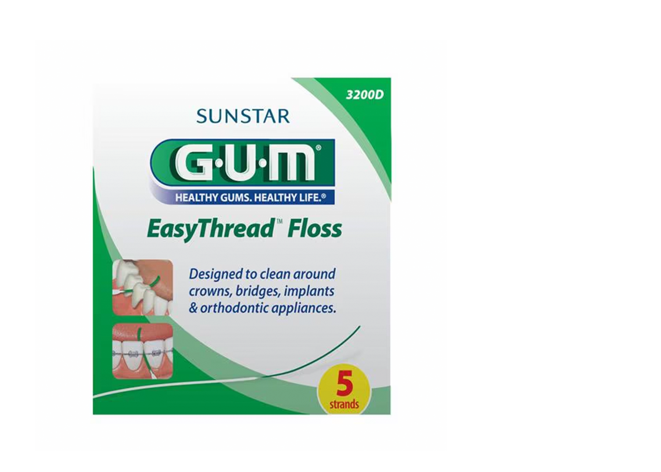 Gum EasyThread Floss, Sample Pack, 100/Pk, 3200PQ thumbnail 7