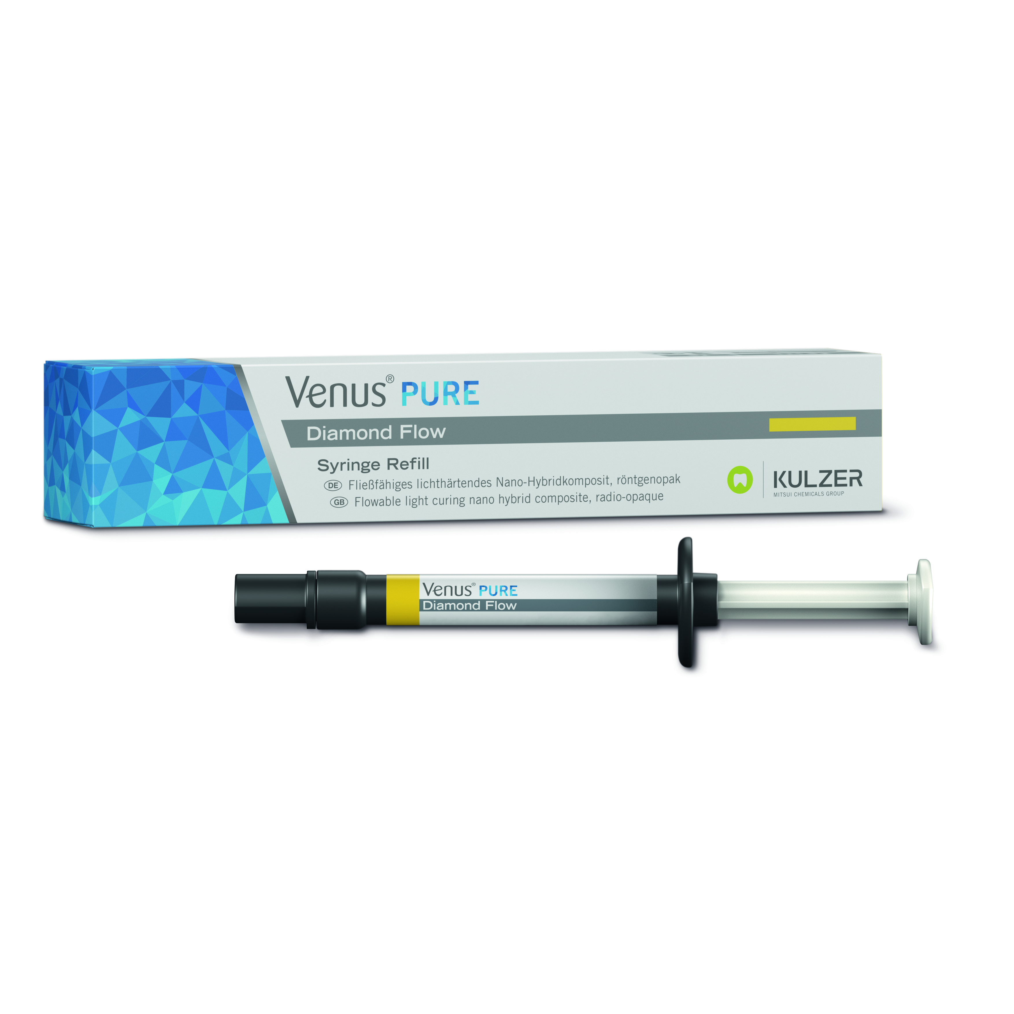Venus Diamond Flow Flowable Composite Pure Dark Syringe 1.8/Gm thumbnail 9