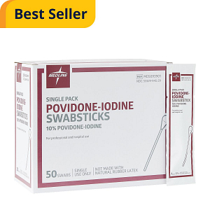 Povidone Iodine Swabsticks (50) product image