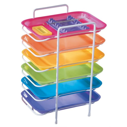 Neon Green Mini Tray Flat Size F thumbnail 3