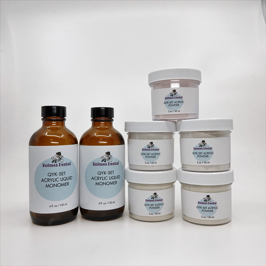 Qyk Set Acrylic 5 Shade Kit - Qyk Set Acrylic 5 Shade Kit - Image 1