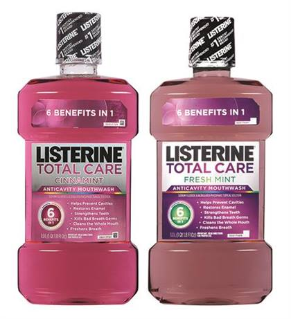 -Listerine Total Care Fresh Mint 250mL (6) - -Listerine Total Care Fresh Mint 250mL (6) - Image 1