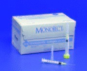513 ED 23GA 1.25" Endo Syringe W/Needle (100) - 513 ED 23GA 1.25" Endo Syringe W/Needle (100) - Image 1